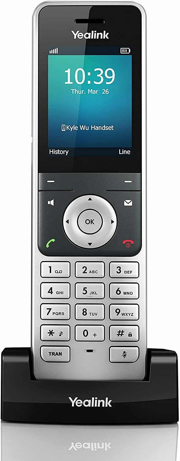 New! Yealink Yea-w56h - Hd Dect Handset For Cordless Voip Phone And Device Read