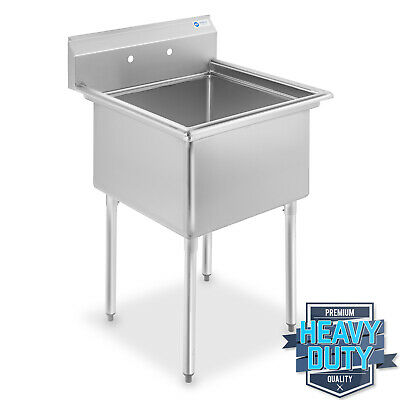 Commercial Stainless Steel Kitchen Utility Sink - 30" Wide