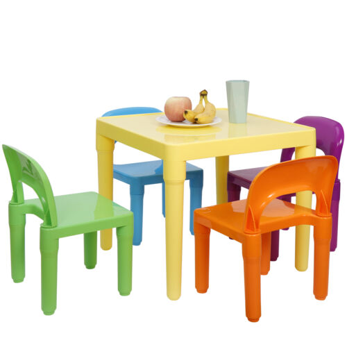 Kids Table And Chairs Play Set Toddler Child Toy Activity Furniture In Outdoor
