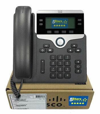 Cisco 7841 Ip Phone (cp-7841-k9) - Brand New, 1 Year Warranty