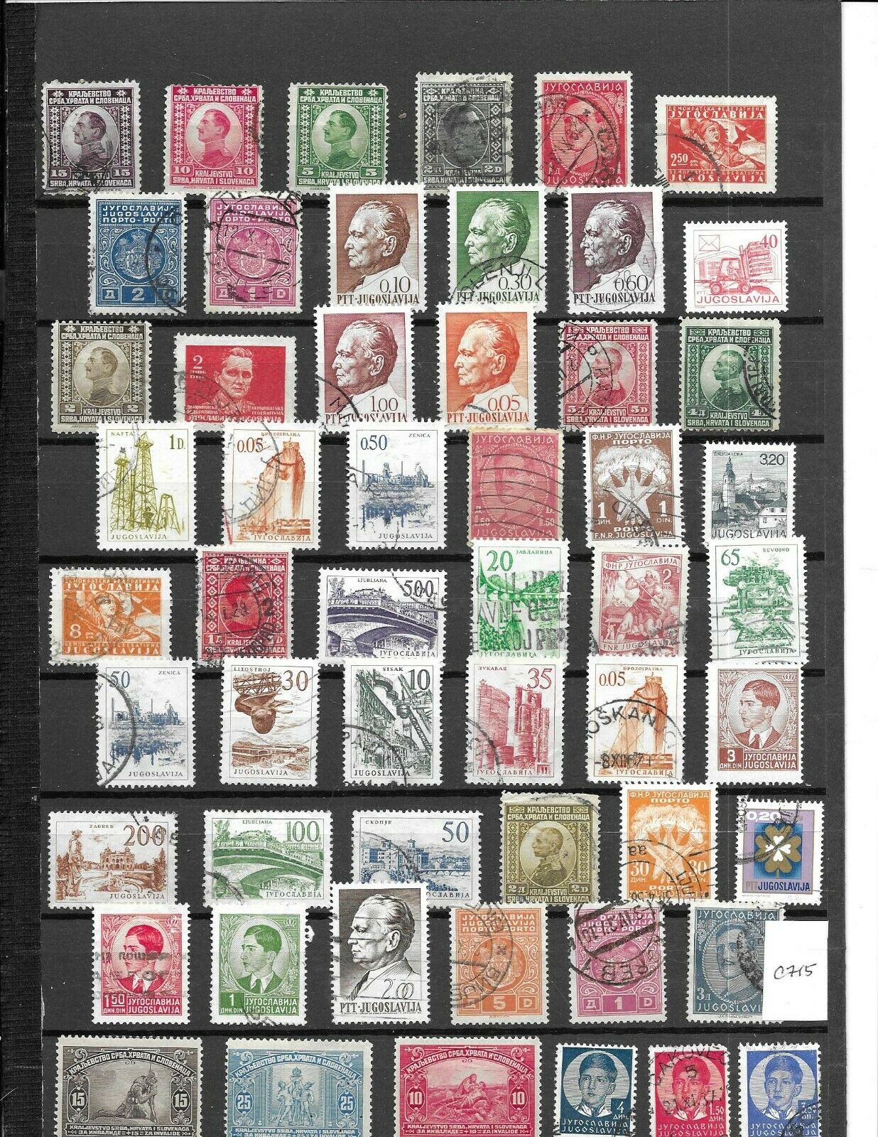 Jugoslavia Stamps (c715)