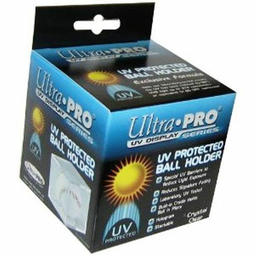 Ultra Pro Baseball Cube, Uv Protected Baseball Display Case Clear New