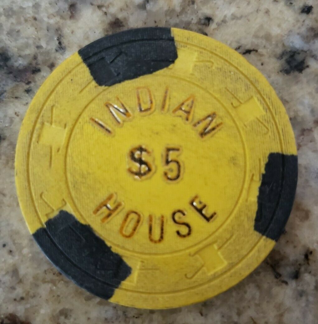 $5 Indian House Puyallup Washington Thc Casino Chip