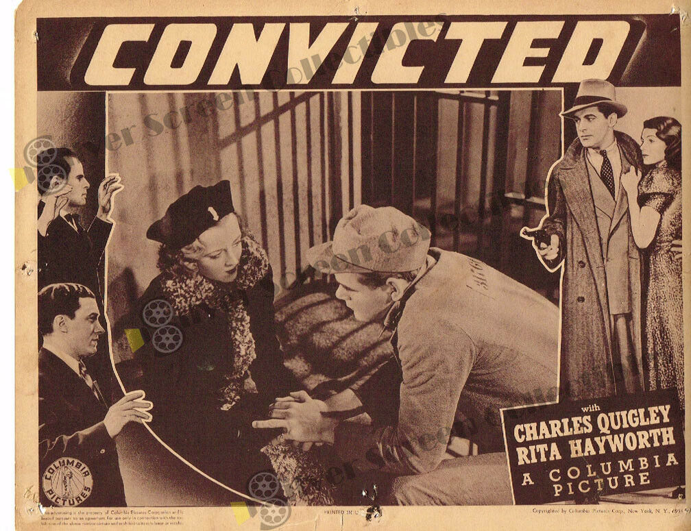 Convicted (1938) - Original U.s. Lobby Card (11"x 14")