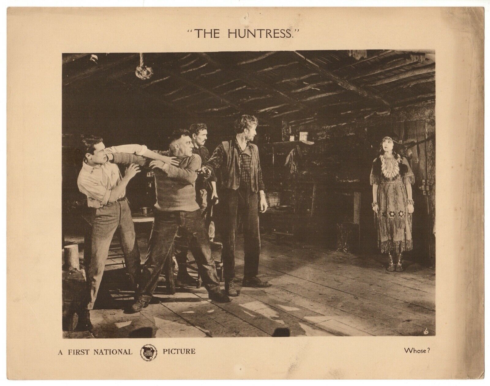 The Huntress (1923) Colleen Moore, Lloyd Hughes, Walter Long, Native Americans
